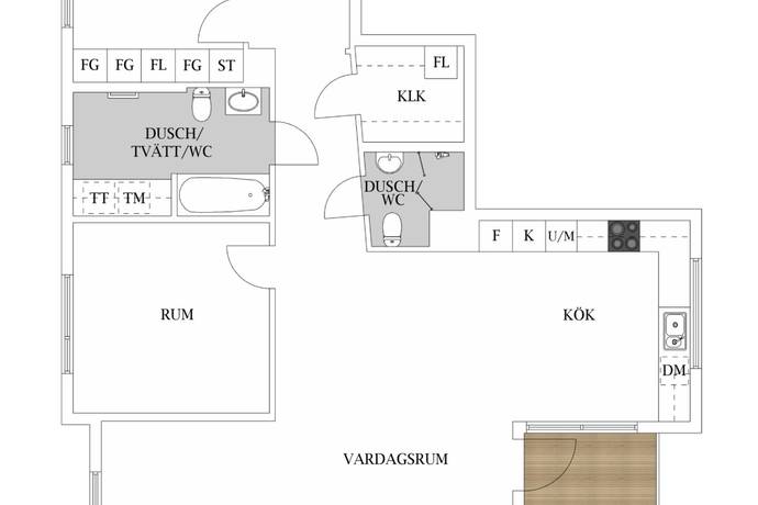4 rum lägenhet på Sven Jonsons Gata 4A Nissastrand, Halmstads kommun - bild 5