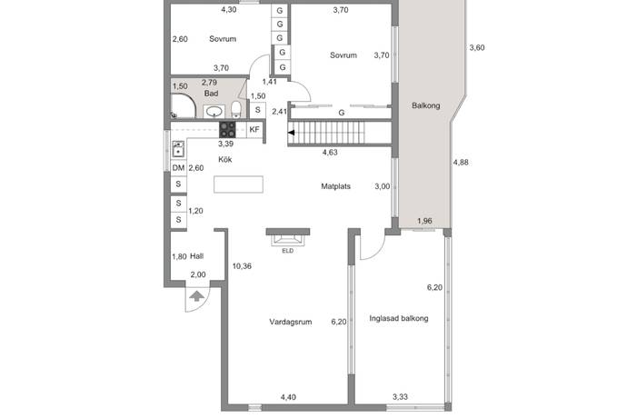 6 rum Villa på Grönestensvägen 5 Nolby Alingsås kommun - bild 42