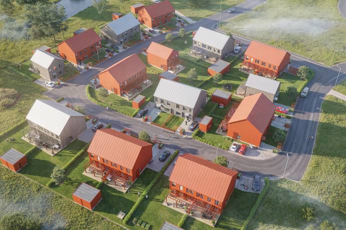 5 rum parhus på Bäckamaden 13 Gråbo, Lerums kommun - bild 1