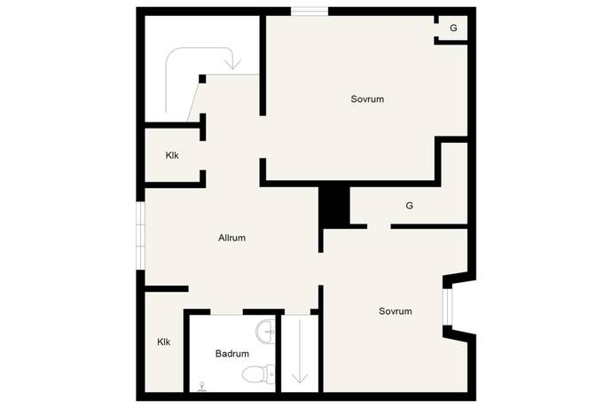 5 rum Parhus på S:t Johannesgatan 10 Djurgården Eskilstuna kommun - bild 40