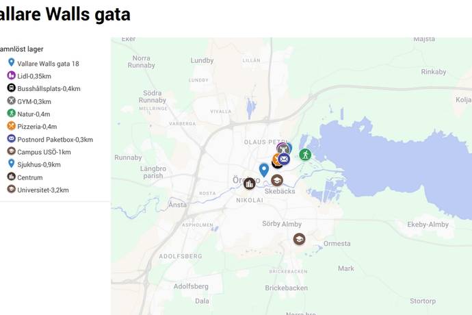 2 rum lägenhet på Vallare Walls gata 18 Rynningeåsen, Örebro kommun - bild 5