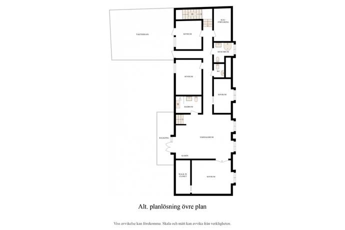 9 rum Villa på Fregattgatan 27 Björkholmen Karlskrona kommun - bild 35