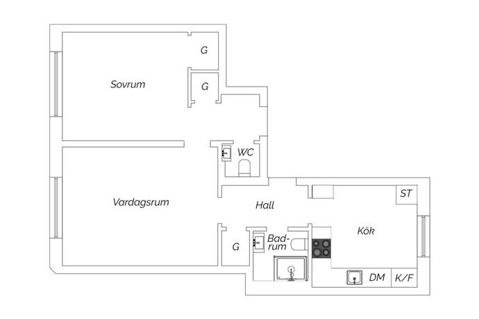 2 rum Lägenhet på Bragegatan 9 Dalaplan Malmö kommun - bild 28