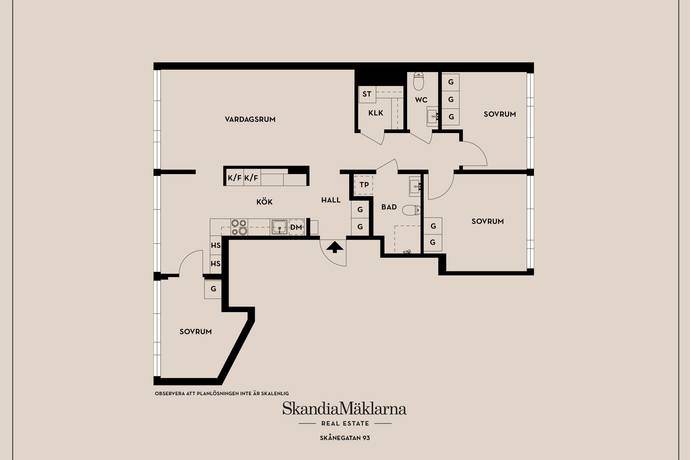 4 rum Lägenhet på Skånegatan 93 Södermalm  - Sofia Stockholms kommun - bild 36