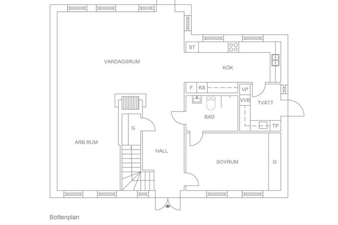5 rum Villa på Kaptensgatan 3B Skanör Vellinge kommun - bild 49