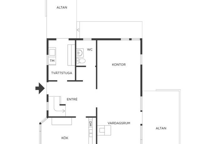 5 rum Villa på Vikbrovägen 4 Torslanda Göteborgs kommun - bild 39