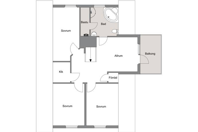 6 rum Villa på Örviksvägen 11 Hudiksvall - Mellanbyn Hudiksvalls kommun - bild 48