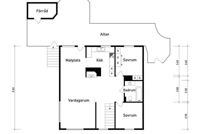 6 rum Villa på Junigatan 6 Kortedala Göteborgs kommun - bild 37