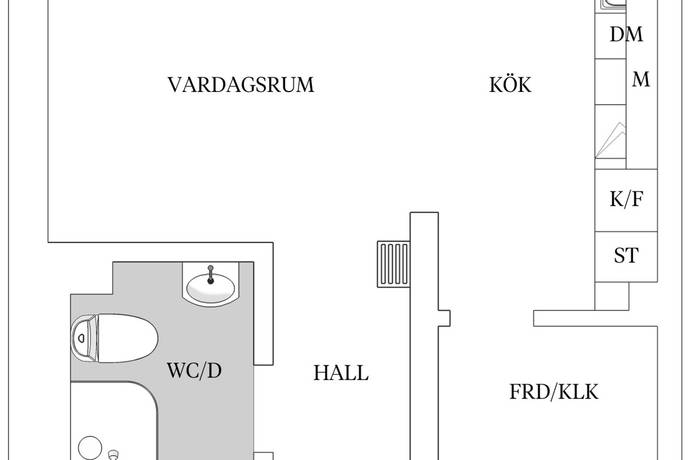 1 rum lägenhet på Åby Allé 5 Mölndal - Stallbacken, Mölndals kommun - bild 4