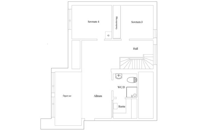128 m² Lägenhet på Högåsstigen 21A, lgh 1302 Åre Sadeln Åre kommun - bild 30
