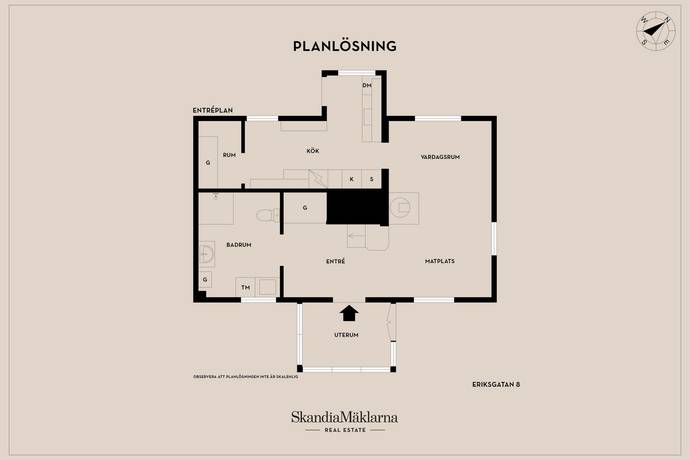 3 rum Villa på Eriksgatan 8 Höör - Centralt Höörs kommun - bild 30