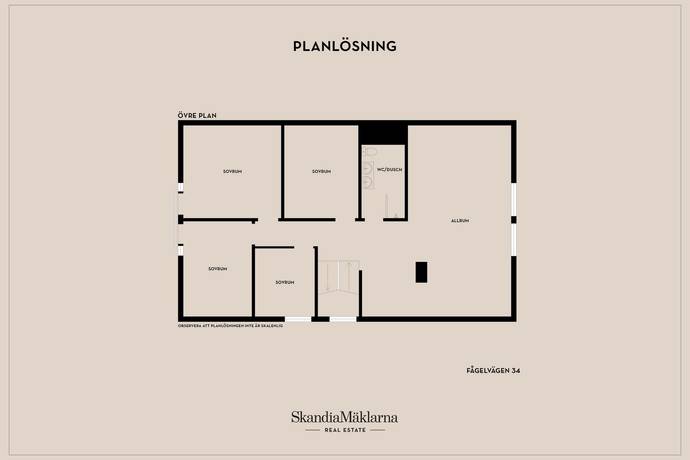 7 rum Villa på Fågelvägen 34 Trollbäcken Tyresö kommun - bild 30