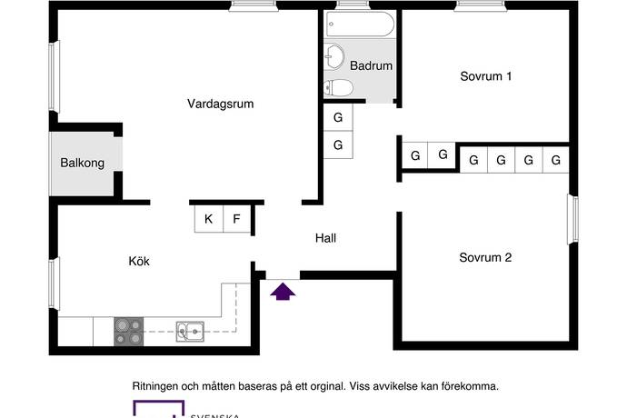 3 rum Lägenhet på Erik tegels väg 47 Spånga - Bromsten Stockholms kommun - bild 27