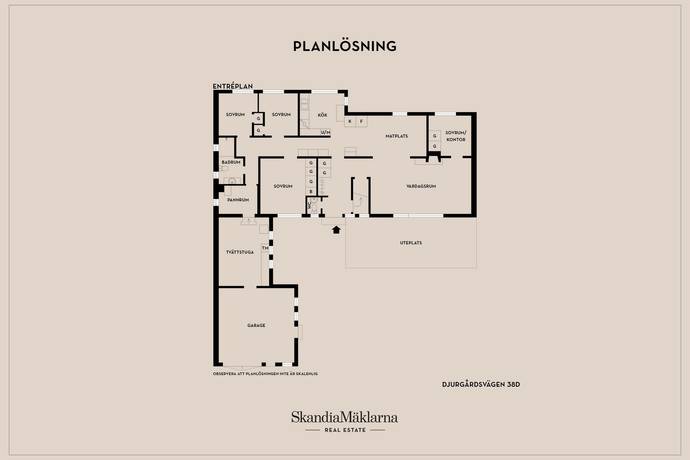 6 rum Villa på Djurgårdsvägen 38D Djurgården Eskilstuna kommun - bild 43