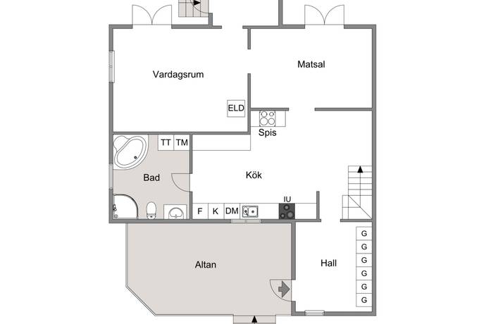 3 rum Gård/skog på Trottatorp 8690 Skånes Fagerhult Örkelljunga kommun - bild 24