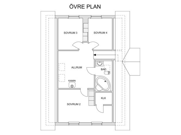 6 rum Villa på Simmarevägen 10 Alet Halmstads kommun - bild 28