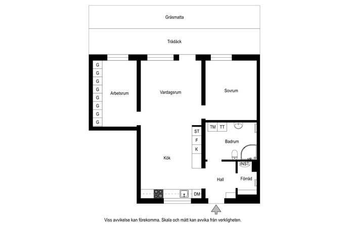 3 rum Lägenhet på Linneagården 1C Häljarp Landskrona kommun - bild 18