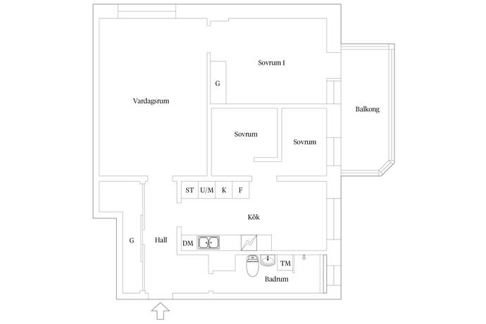 3 rum Lägenhet på Hallegatan 13 Centrala Hisingen Göteborgs kommun - bild 21