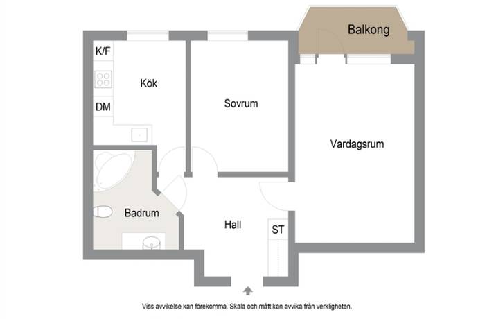 2 rum Lägenhet på Jägersrovägen 7B Västra Kattarp Malmö kommun - bild 24