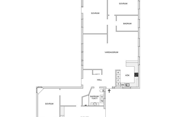 4 rum Villa på Bäckgatan 42 Kåge Skellefteå kommun - bild 12