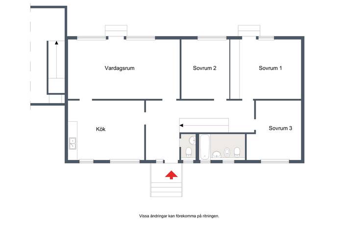 4 rum Villa på Gränsgatan 48 Centralt Härjedalens kommun - bild 21
