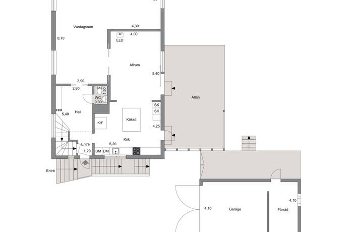7 rum Villa på Viktoriagatan 38 Hässleholm Hässleholms kommun - bild 48