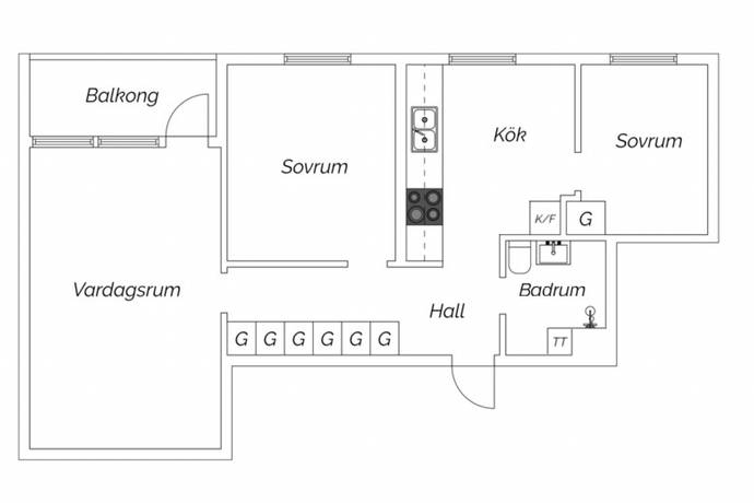 3 rum Lägenhet på Hagalundsgatan 42 Hagalund Solna kommun - bild 29