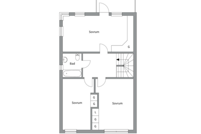 7 rum Parhus på Liljevägen 38A Nacka Nacka kommun - bild 32