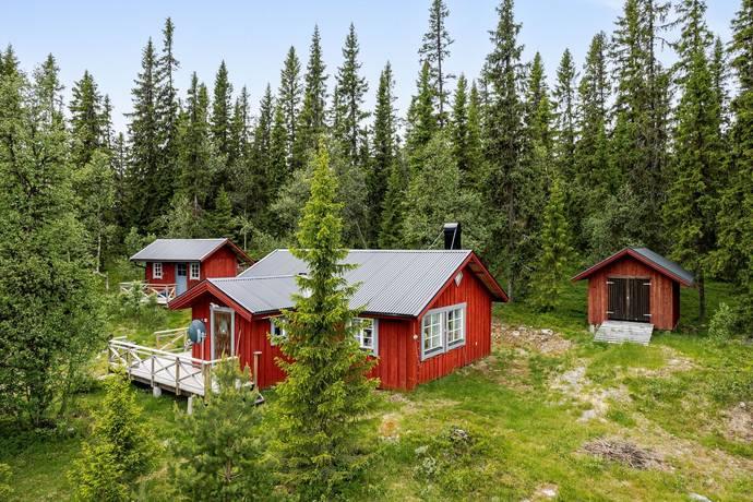 Messlingen Tjäderstigen 14, Fjällriket Baggården, Messlingen, Härjedalens kommun