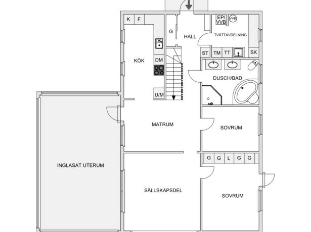 8 rum Villa på Militärvägen 13 Viby Sollentuna kommun - bild 40