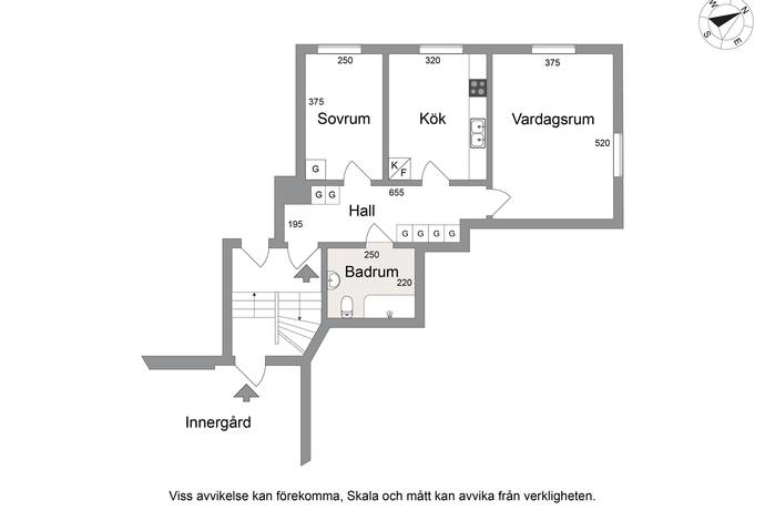 2 rum lägenhet på Godhemsgatan 2B Majorna, Göteborgs kommun - bild 2