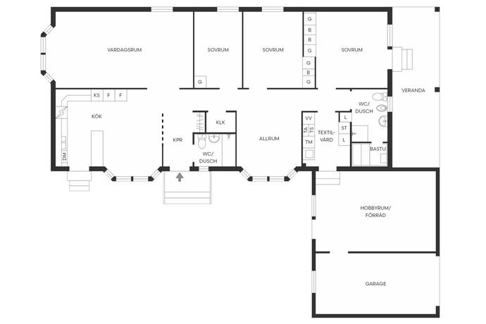 6 rum Villa på Granitvägen 72 Viggbyholm Sjösidan Täby kommun - bild 42