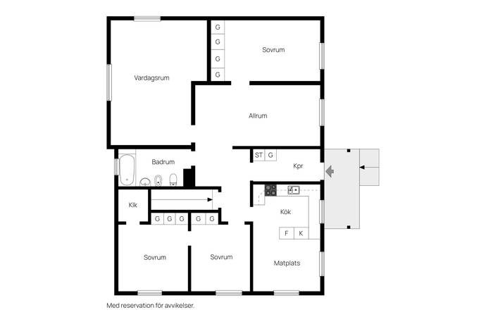 9 rum Villa på Glottervägen 17B-C Åby Norrköpings kommun - bild 59