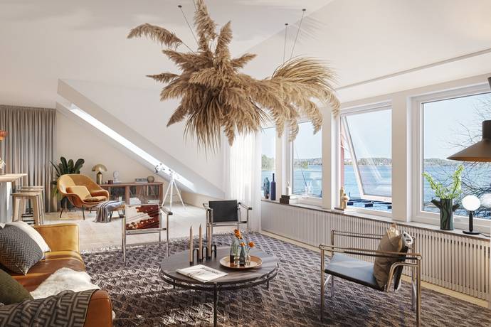 4 rum lägenhet på Vikingavägen 17D Saltsjöbaden, Nacka kommun - bild 4