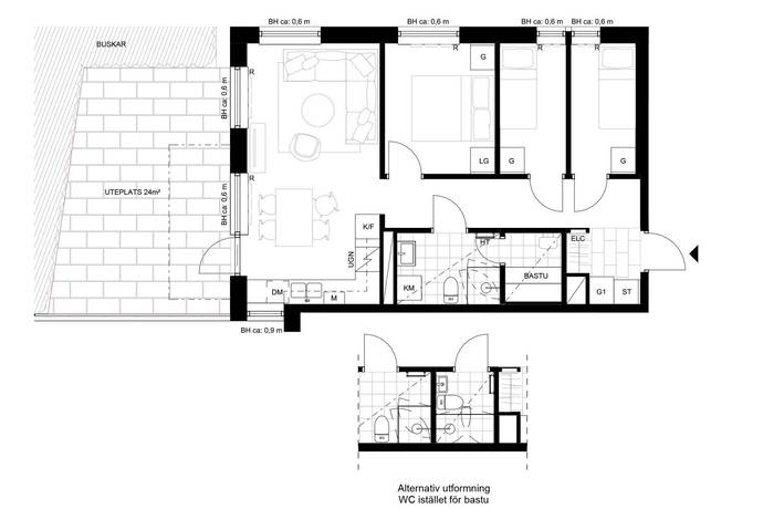 4 rum Lägenhet på Kabinbanevägen 16 hus 2 Åre by Åre kommun - bild 13