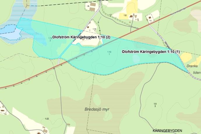 Gård/skog på 16 ha skogsfastighet med 3 ha betesmark Olofströms kommun - bild 8