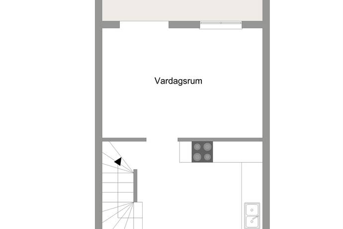 3 rum radhus på Agavägen 24E Seestaden, Sandvikens kommun - bild 3