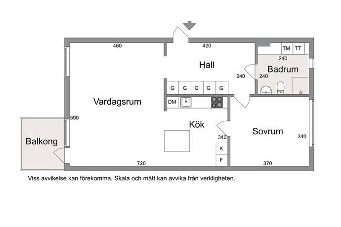 2 rum Lägenhet på Hannes Alfvéns Gata 5 Vallastaden Linköpings kommun - bild 17