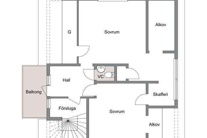 4 rum Villa på Saxvägen 20 Svartbjörsbyn Bodens kommun - bild 24