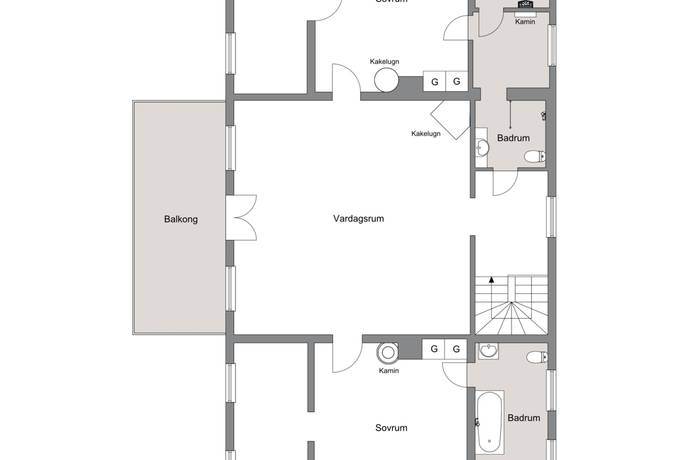 7 rum Villa på Norrströmsvägen 62 Gäddvik Luleå kommun - bild 32