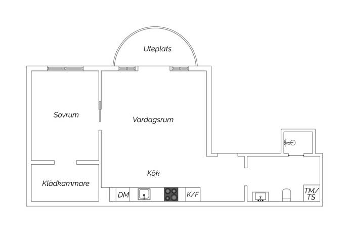 2 rum Lägenhet på Kastellgatan 21B Linné Göteborgs kommun - bild 24