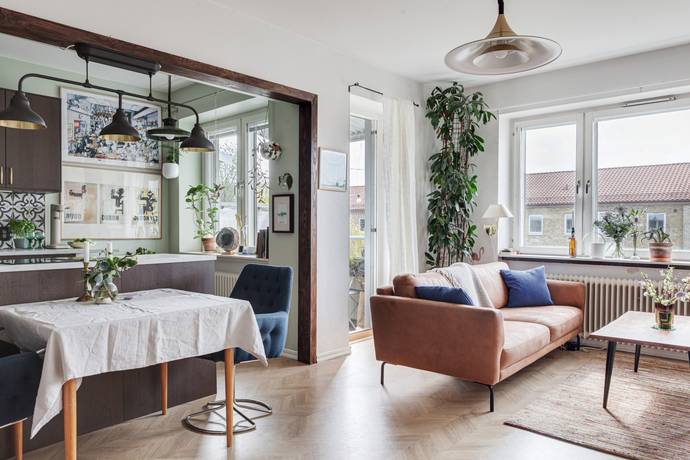 2 rum lägenhet på Baskemöllegatan 4 A Östra Sorgenfri, Malmö kommun - bild 1