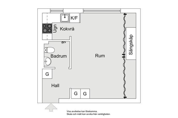 1 rum Lägenhet på Arvodesvägen 23, 1tr Hägerstensåsen Stockholms kommun - bild 15
