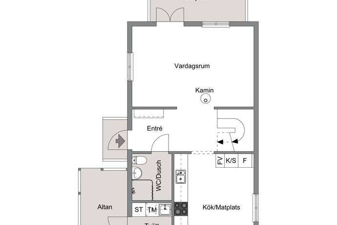 4 rum Villa på Färila, Lillbyringen 8 Färila Ljusdals kommun - bild 7