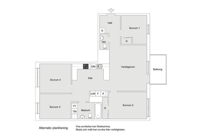 4 rum Lägenhet på Snickerigatan 9, vån 2 Telefonplan Stockholms kommun - bild 34