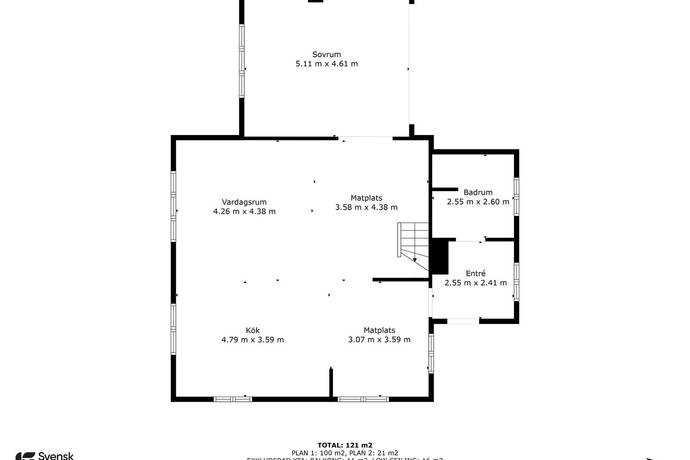3 rum Villa på Långgatan 5 Bergkvara Torsås kommun - bild 53