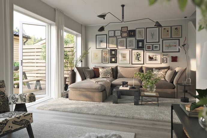 5 rum radhus på Fredriksdal - Gäddeholm Gäddeholm, Västerås kommun - bild 3