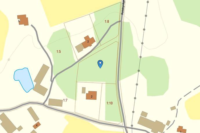 tomt på Nu finns tillfälle att köpa tomt i Vansö och bygga ditt drömhus med ett lugnt och lantligt läge!   Strängnäs, Strängnäs kommun - bild 2