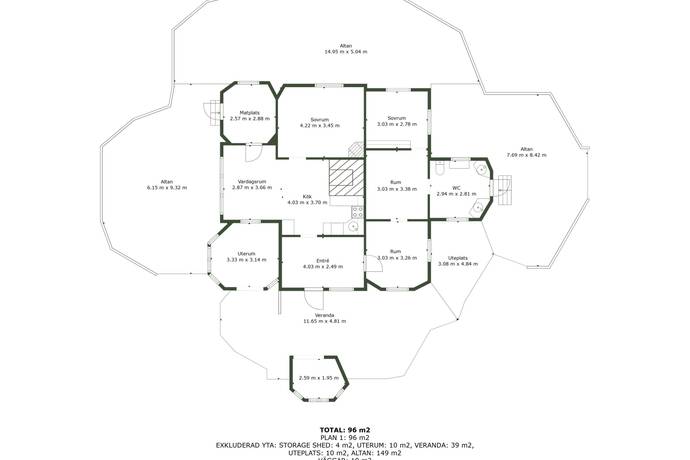 6 rum Villa på Salekärr Mossen 315 Uddevalla kommun - bild 18