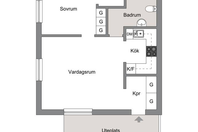 2 rum Lägenhet på LUSTIGKULLAGATAN 6D Lustigkulla / Trumslagarbacken Västerås kommun - bild 16